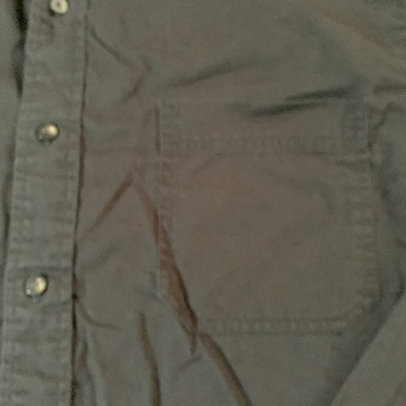 Men’s Eddie Bauer black, long sleeve, shirt.  Size XL. Chest approx 26 inches - Picture 3 of 12